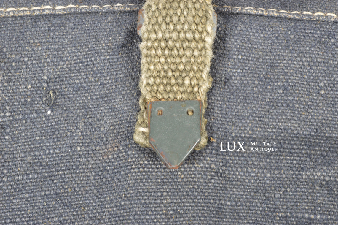 Rare ensemble allemand de porte-caisses MG34/42 en toile bleue - photo 12