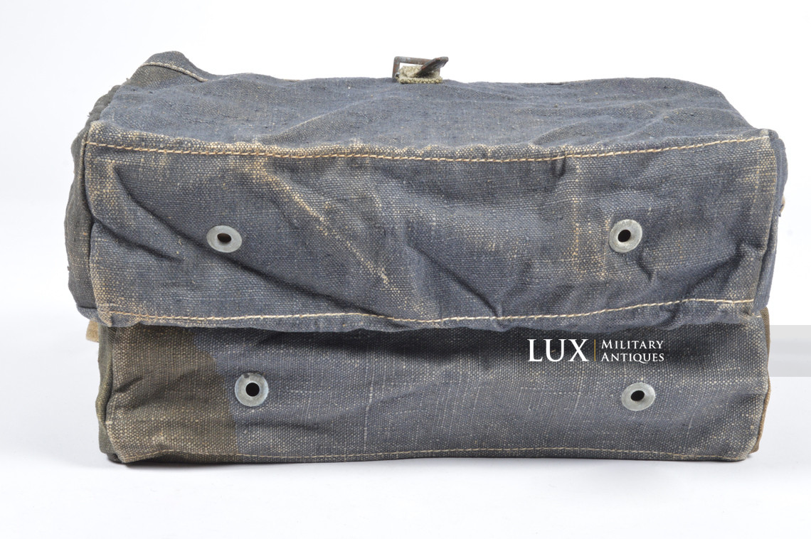 Rare ensemble allemand de porte-caisses MG34/42 en toile bleue - photo 18
