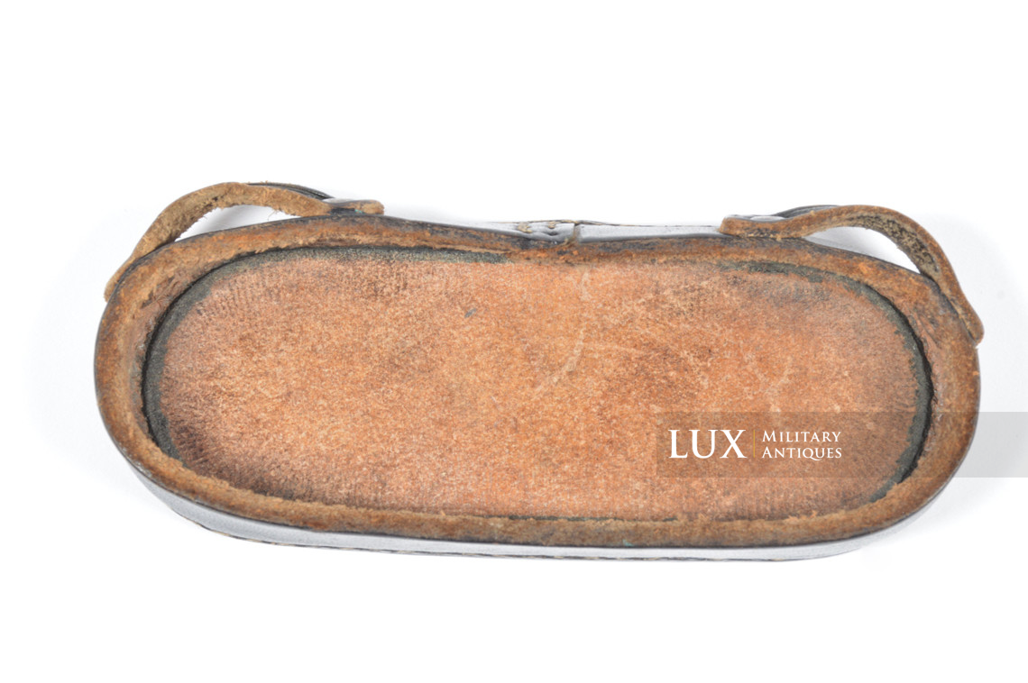 Cache de protection en cuir des optiques de jumelles allemandes, « 1938 » - photo 12