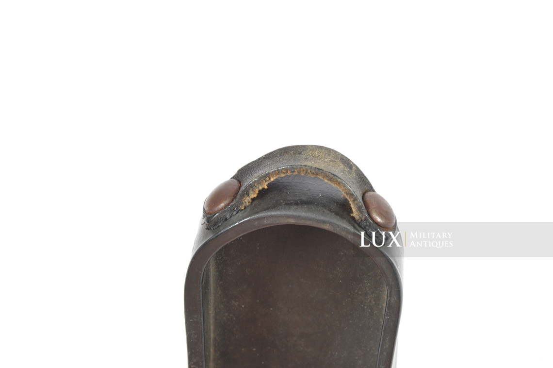 Rare cache de protection des optiques de jumelles allemandes Panzer fin de guerre - photo 10