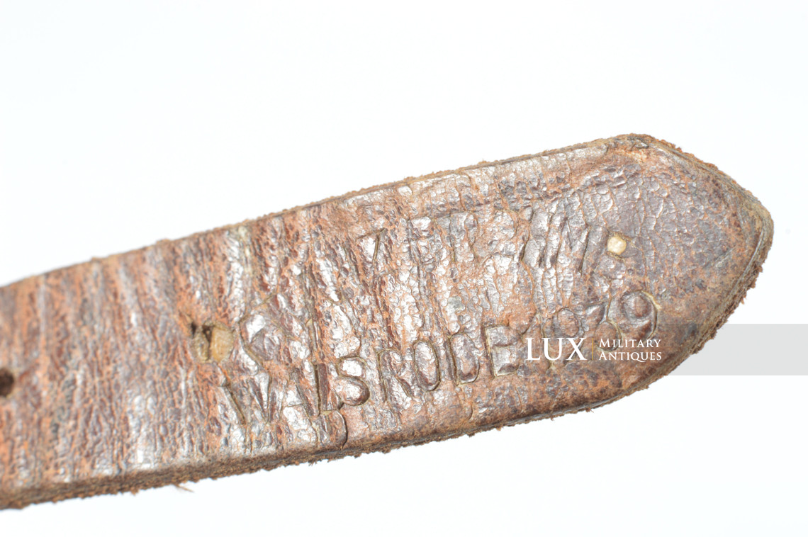 Jugulaire de casque allemand, « Franz Brehme 1939 » - photo 9