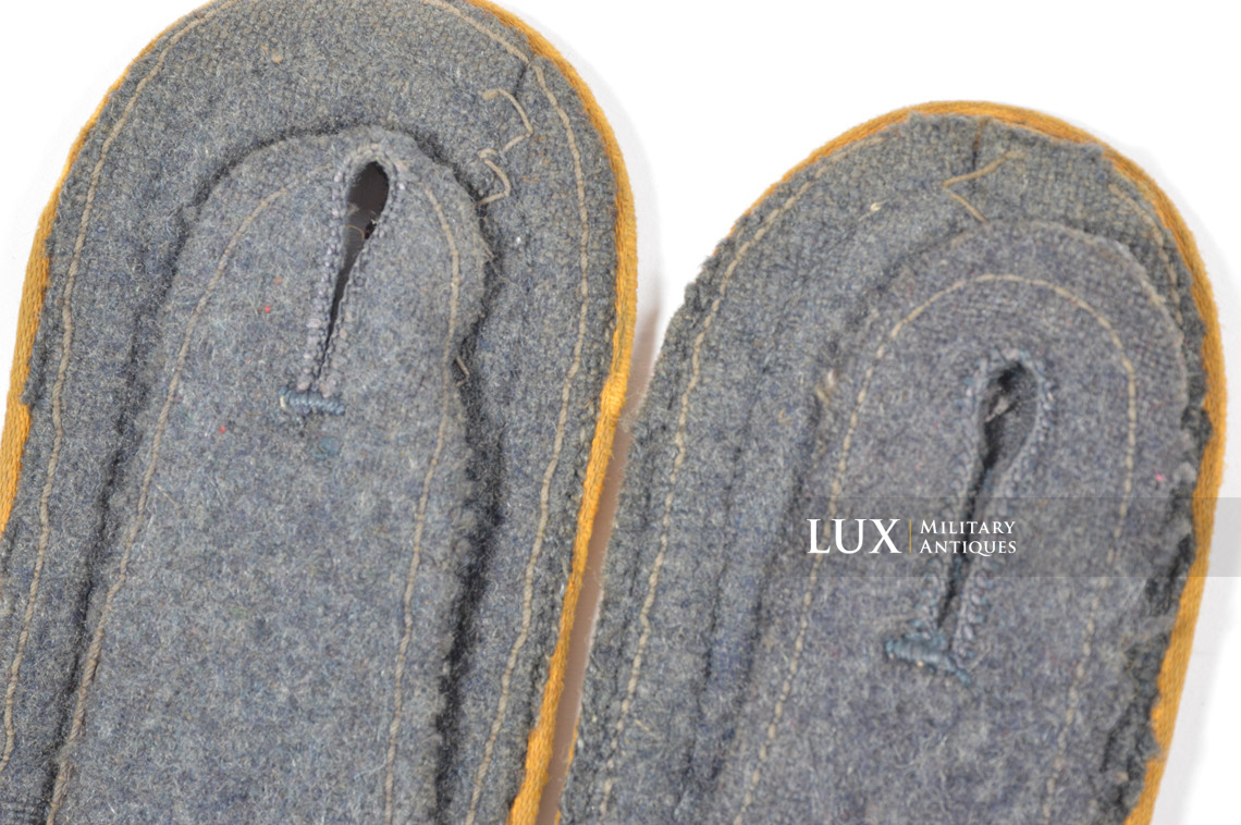 Pair of Luftwaffe flight/para NCO’s shoulder straps, « Unteroffizier » - photo 10