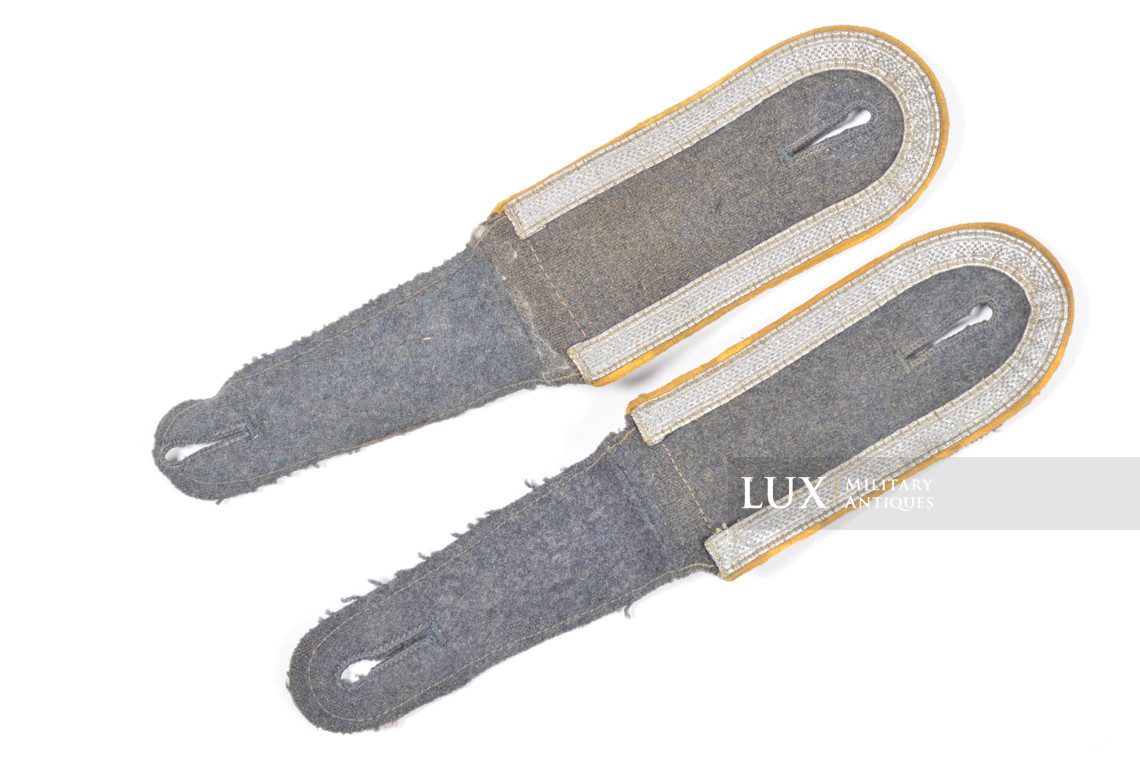 Pair of Luftwaffe flight/para NCO’s shoulder straps, « Unteroffizier » - photo 11