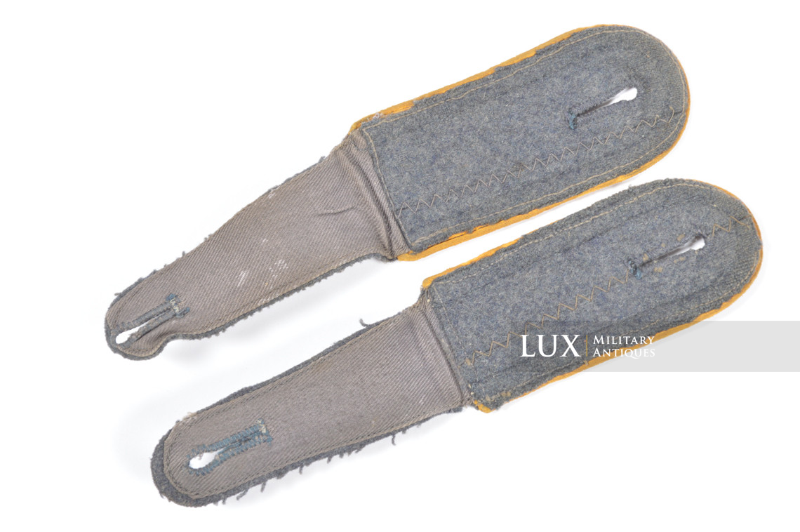 Pair of Luftwaffe flight/para NCO’s shoulder straps, « Unteroffizier » - photo 12