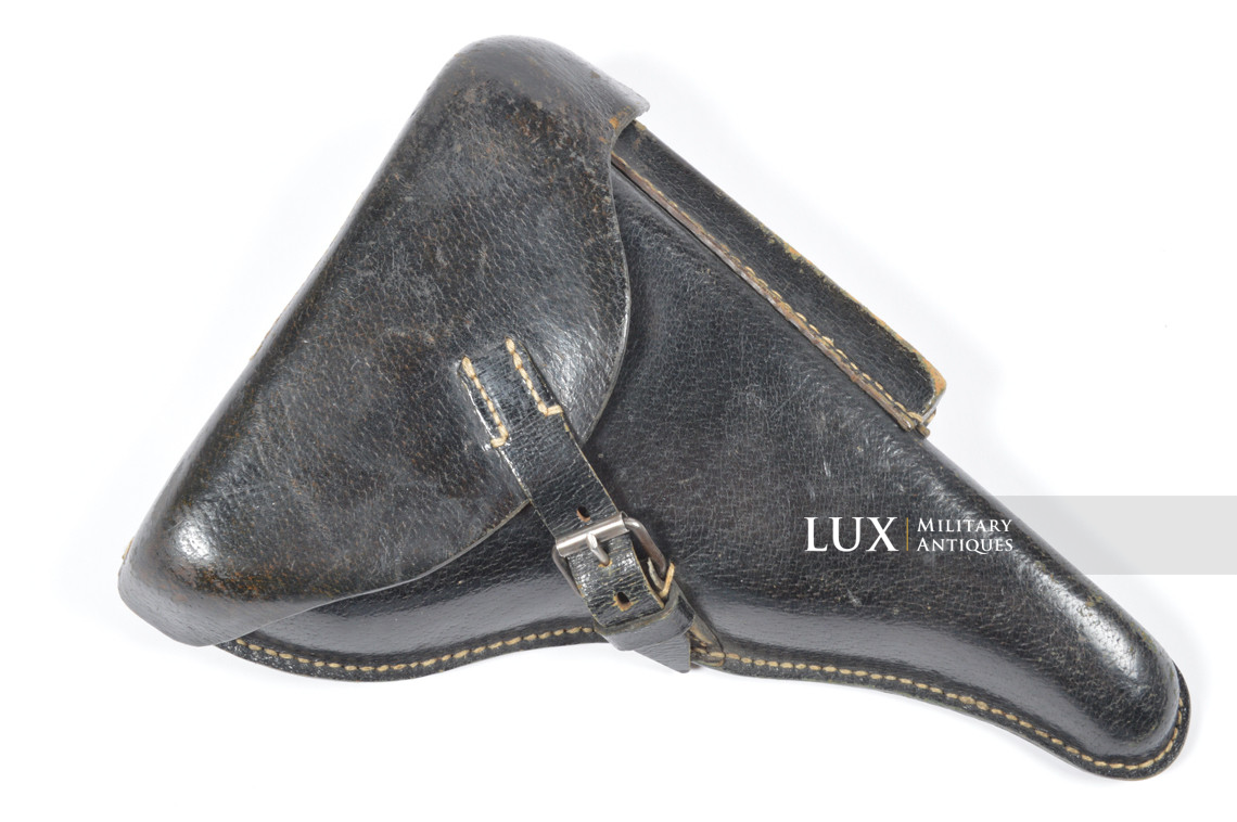 German P.08 pistol holster in pig skin leather, « DLU 1942 » - photo 4