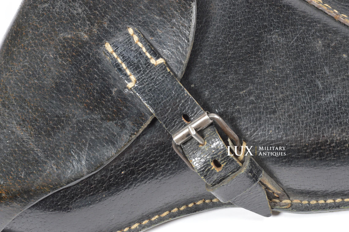 German P.08 pistol holster in pig skin leather, « DLU 1942 » - photo 8