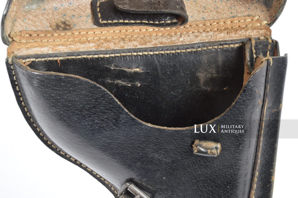 German P.08 pistol holster in pig skin leather, « DLU 1942 » - photo 16