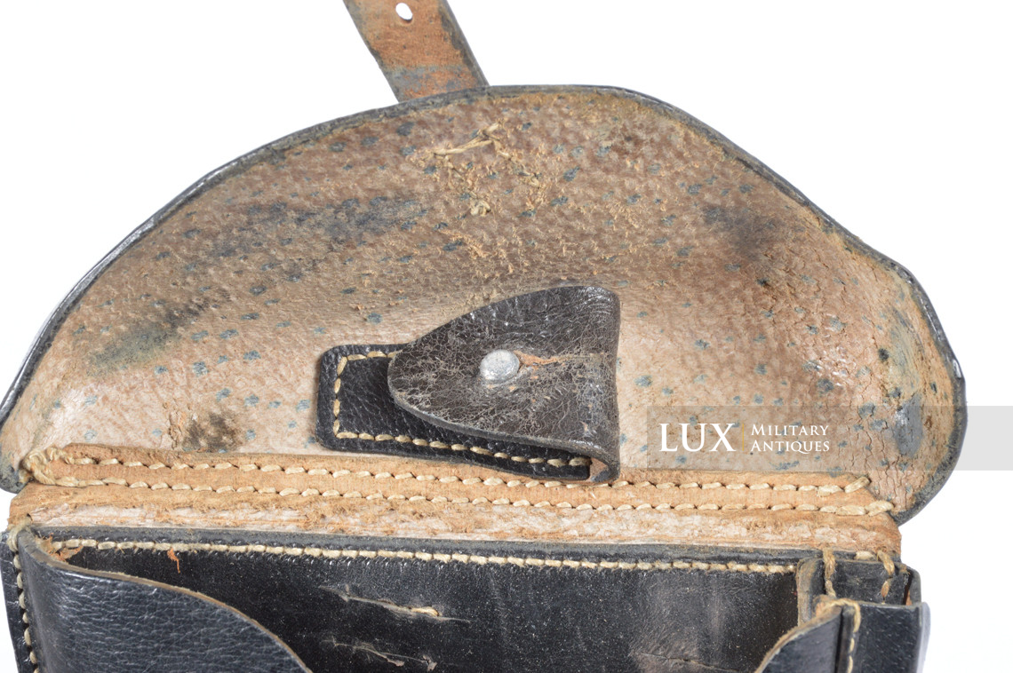 German P.08 pistol holster in pig skin leather, « DLU 1942 » - photo 17