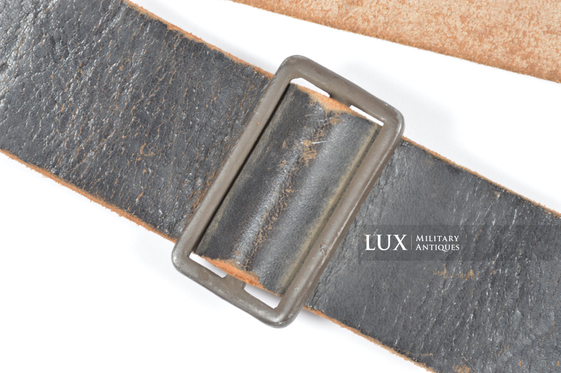 Rare German six pocket MP38/40 pouch carrying strap in leather - photo 9