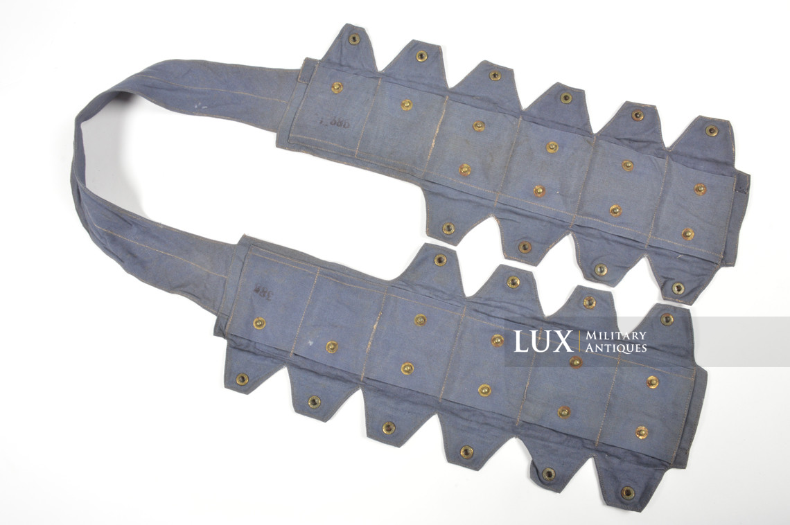 Early-war German paratrooper's k98k ammunition bandoleer - photo 12