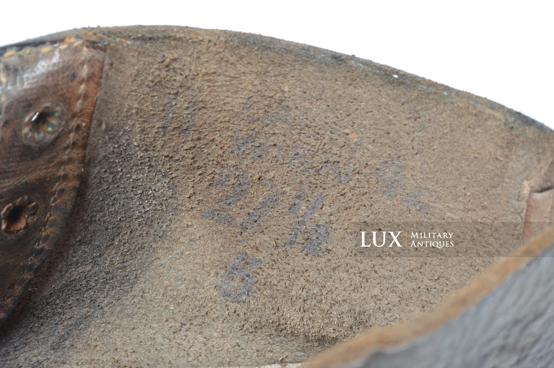 Brodequins de combat allemands début de guerre, « LAGO WIEN » - photo 25