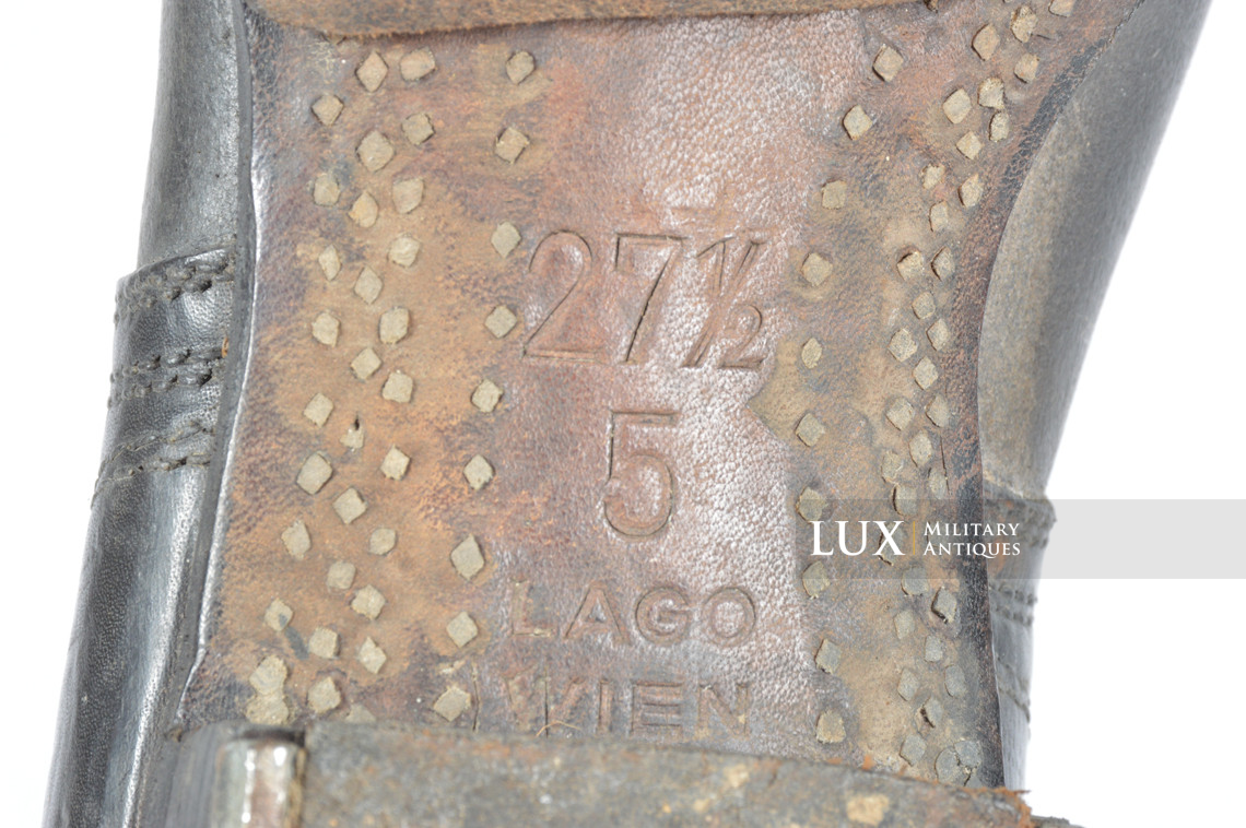 Brodequins de combat allemands début de guerre, « LAGO WIEN » - photo 21