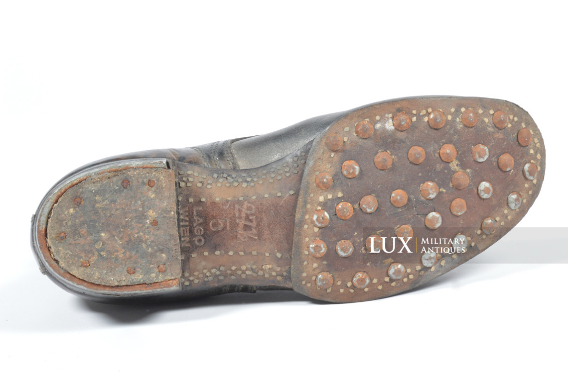 Brodequins de combat allemands début de guerre, « LAGO WIEN » - photo 32