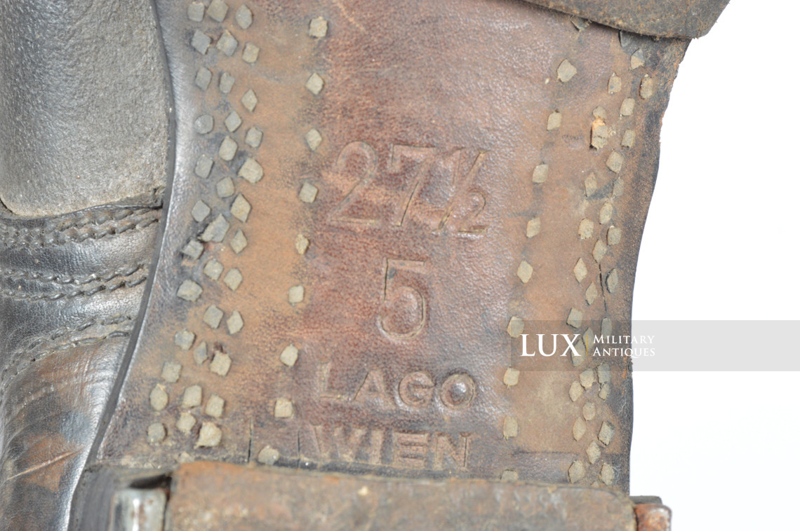 Brodequins de combat allemands début de guerre, « LAGO WIEN » - photo 34