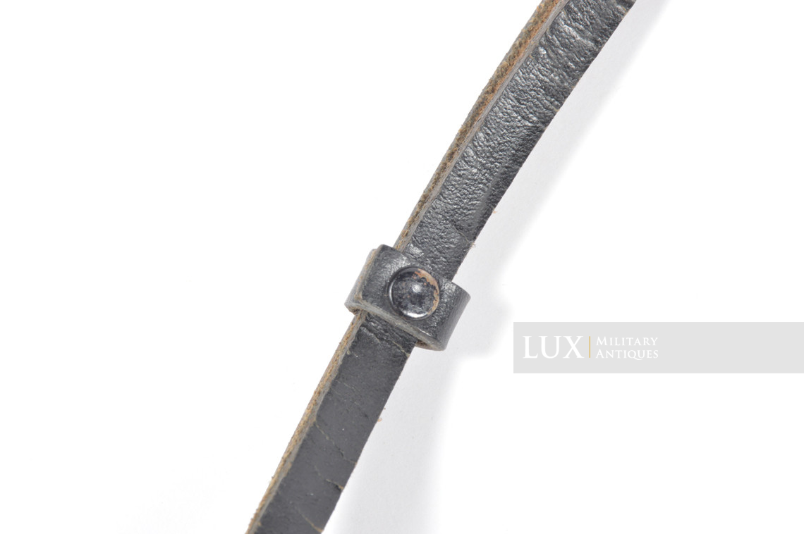 Rare dragonne pour le pistolet allemand P08 & P38, « SS 735 RZM » - photo 12