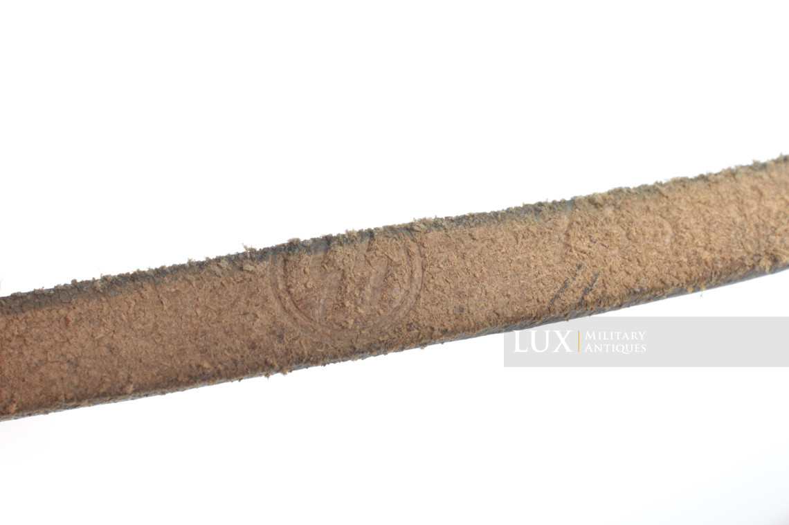 Rare dragonne pour le pistolet allemand P08 & P38, « SS 735 RZM » - photo 16