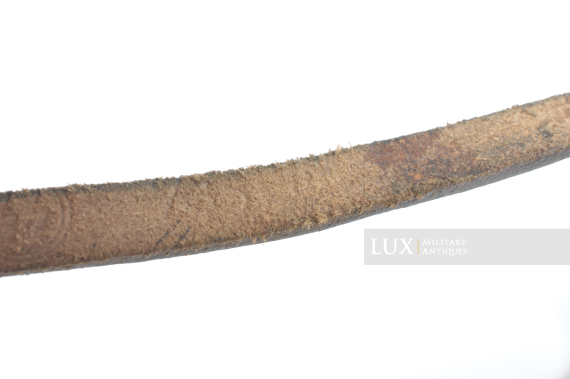 Rare dragonne pour le pistolet allemand P08 & P38, « SS 735 RZM » - photo 17