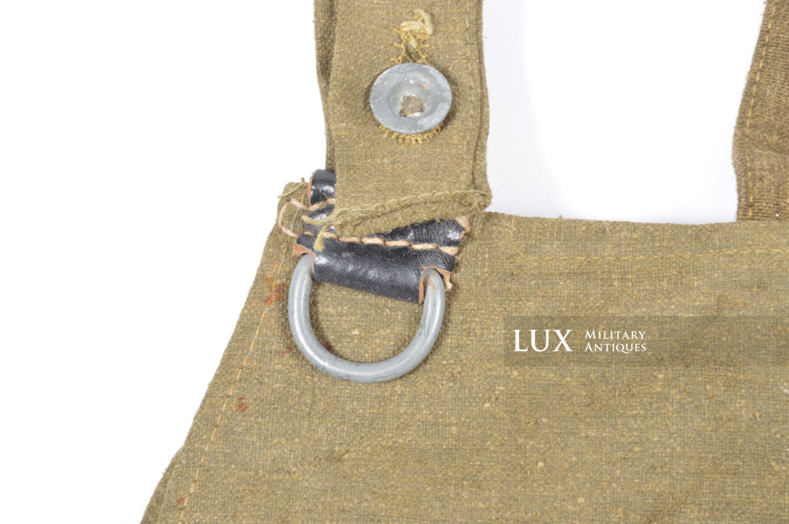 Sac à pain allemand Heer / Waffen-SS avec sa sangle d’origine, « RBNr » - photo 9