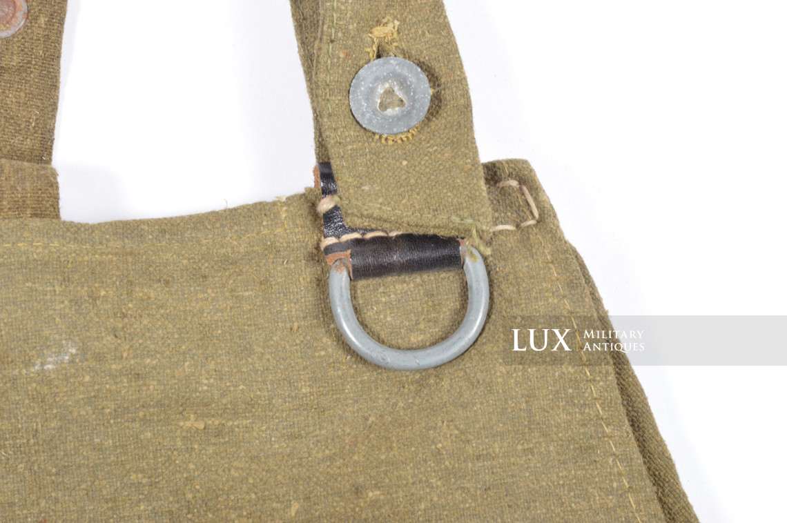 Sac à pain allemand Heer / Waffen-SS avec sa sangle d’origine, « RBNr » - photo 10
