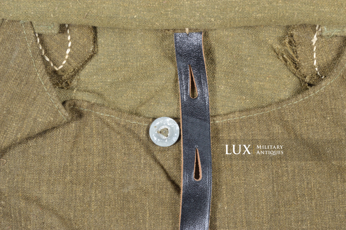 Sac à pain allemand Heer / Waffen-SS avec sa sangle d’origine, « RBNr » - photo 13