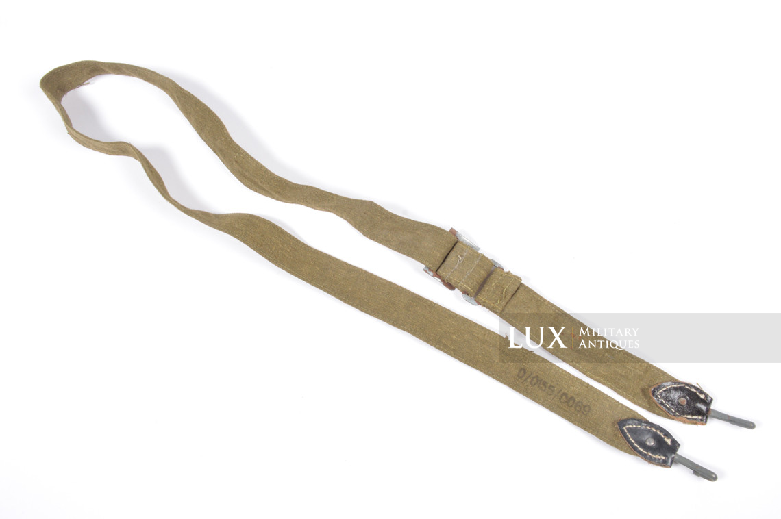 Sac à pain allemand Heer / Waffen-SS avec sa sangle d’origine, « RBNr » - photo 20