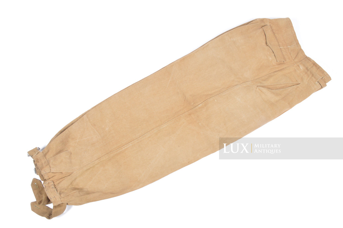 Luftwaffe tropical service trousers, « RAMCKE » - photo 9