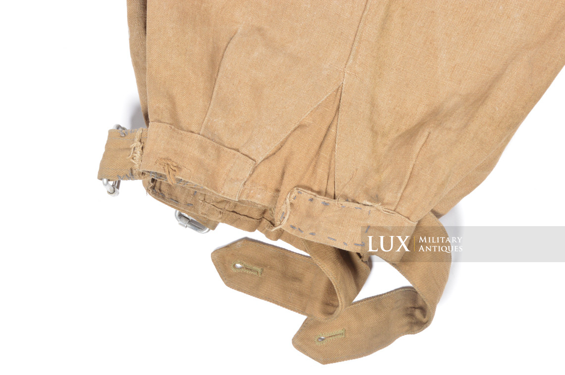 Luftwaffe tropical service trousers, « RAMCKE » - photo 11