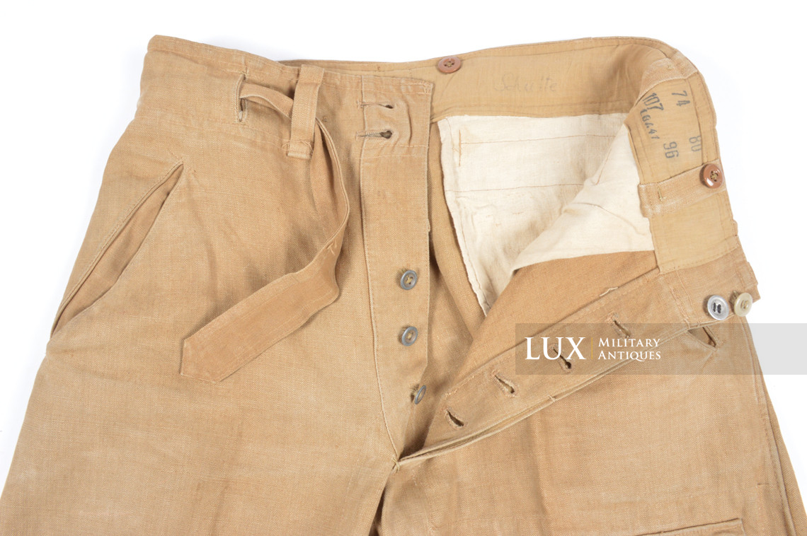 Luftwaffe tropical service trousers, « RAMCKE » - photo 24