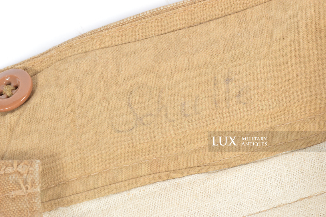 Luftwaffe tropical service trousers, « RAMCKE » - photo 27