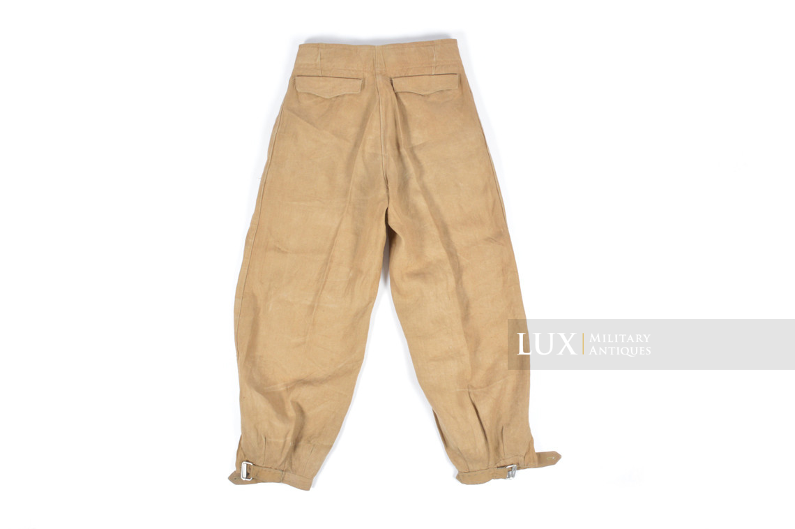 Luftwaffe tropical service trousers, « RAMCKE » - photo 18