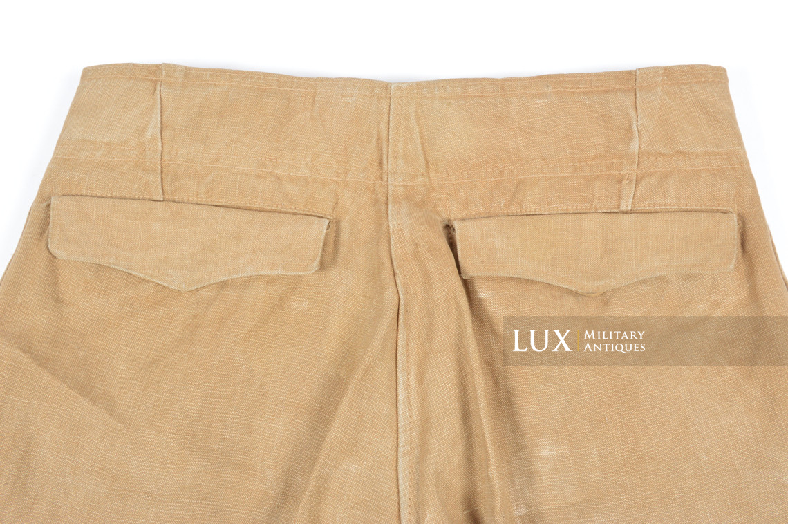 Luftwaffe tropical service trousers, « RAMCKE » - photo 21