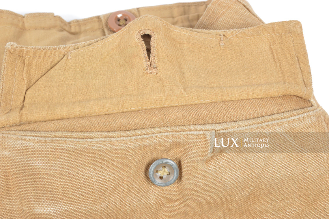 Luftwaffe tropical service trousers, « RAMCKE » - photo 22