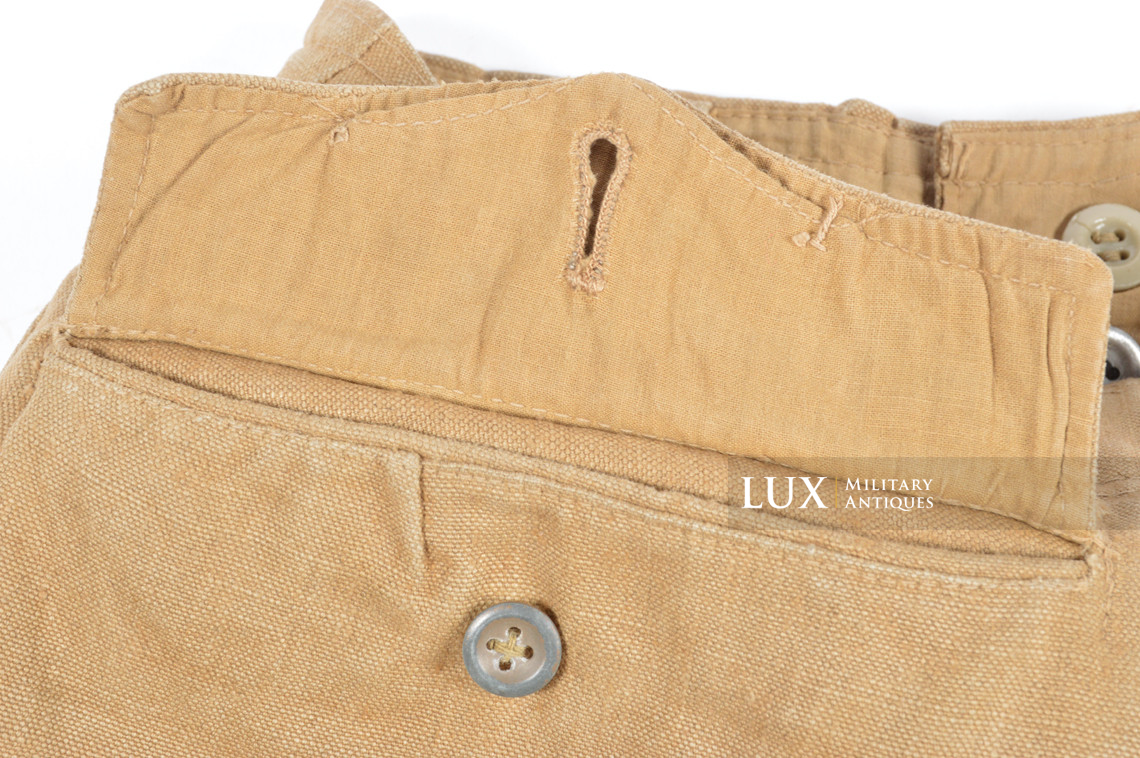 Luftwaffe tropical service trousers, « RAMCKE » - photo 23