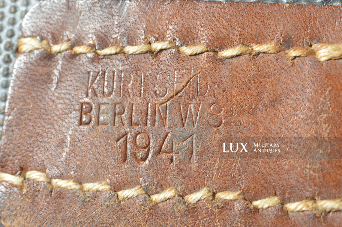 Rare German rubberized combat service belt, « 1941 » - photo 14