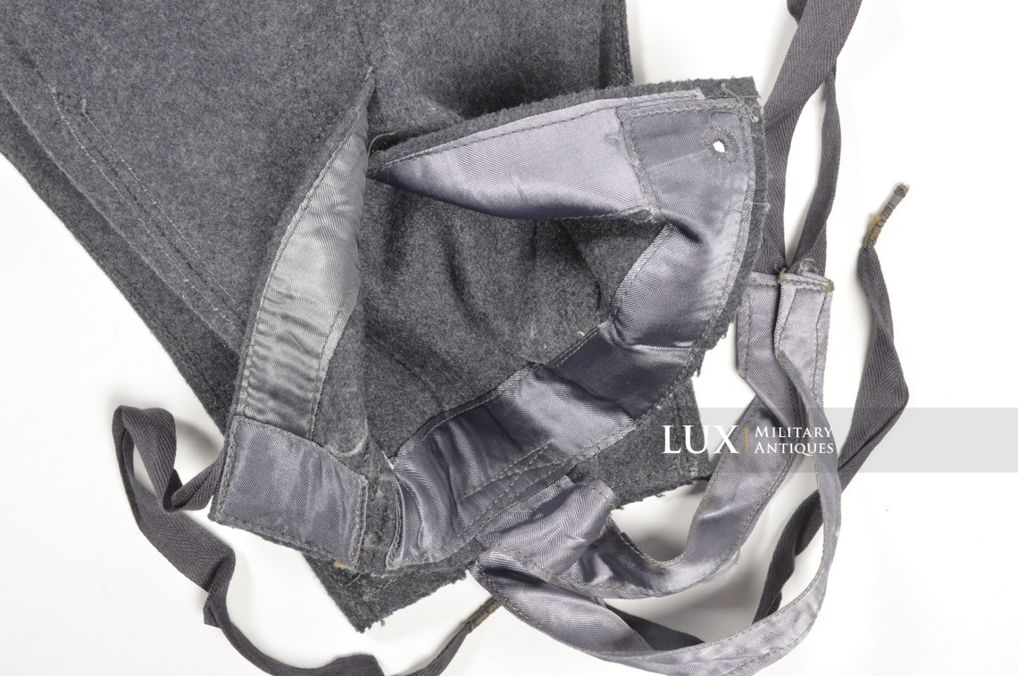 Rare unissued Luftwaffe M43 combat trousers, « Keilhose » - photo 12