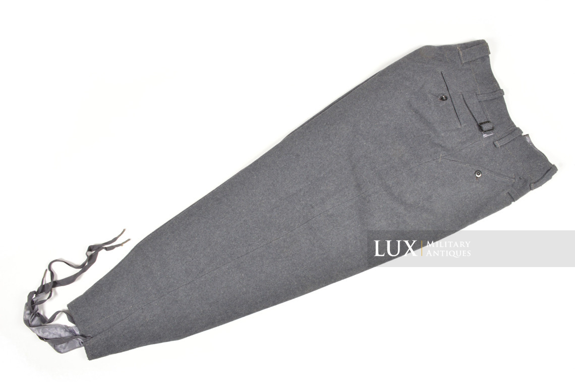 Rare unissued Luftwaffe M43 combat trousers, « Keilhose » - photo 13