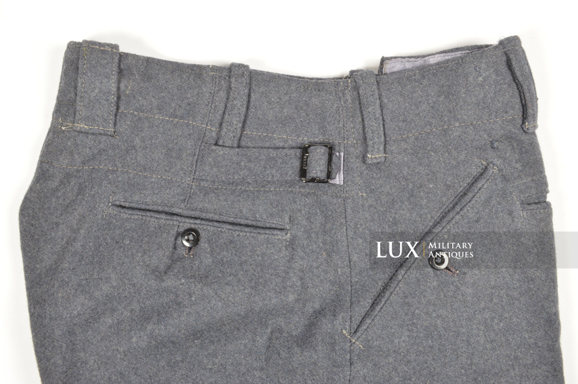 Rare unissued Luftwaffe M43 combat trousers, « Keilhose » - photo 14