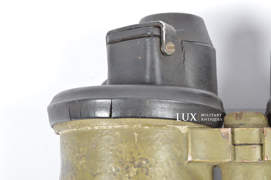 German 7x50 fixed focus armored binocular set, « captured grouping » - photo 10