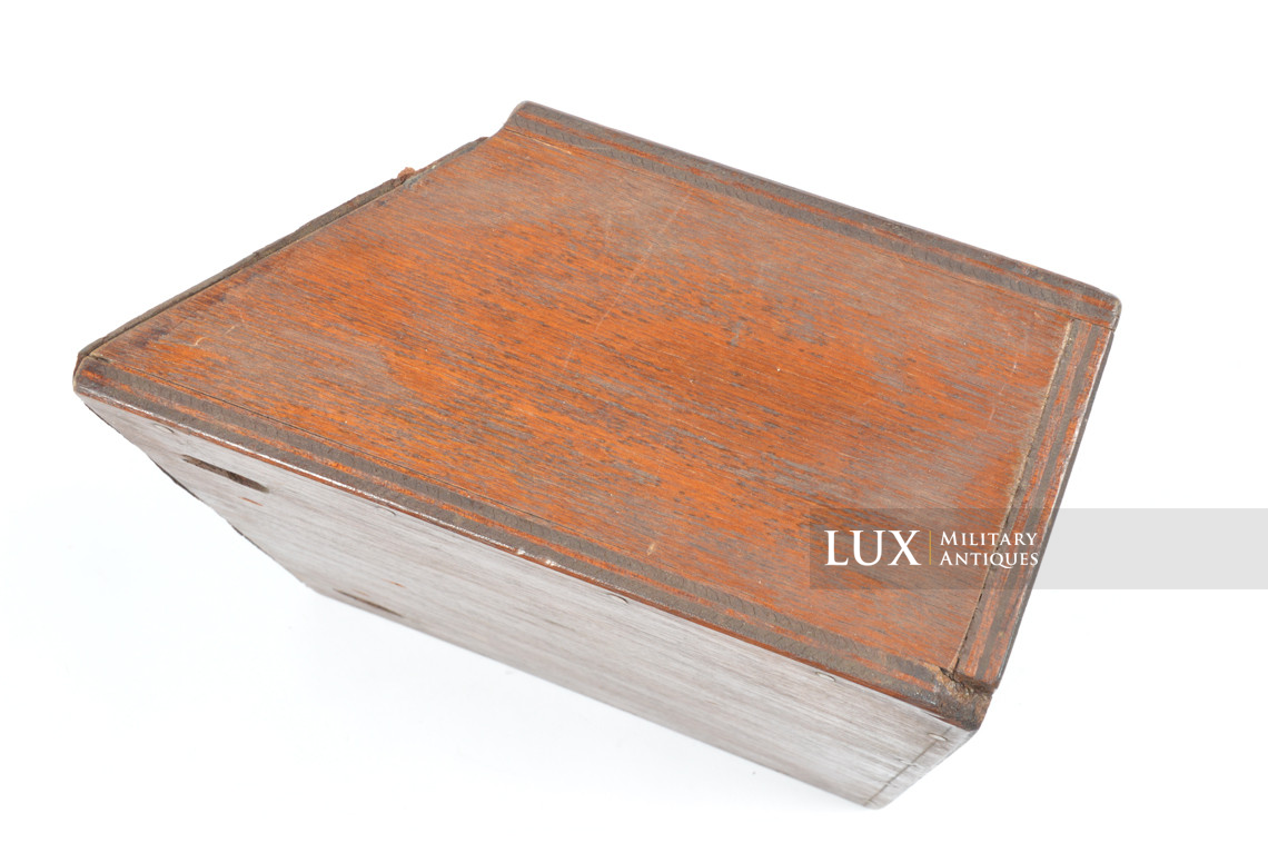 German 7x50 fixed focus armored binocular set, « captured grouping » - photo 31