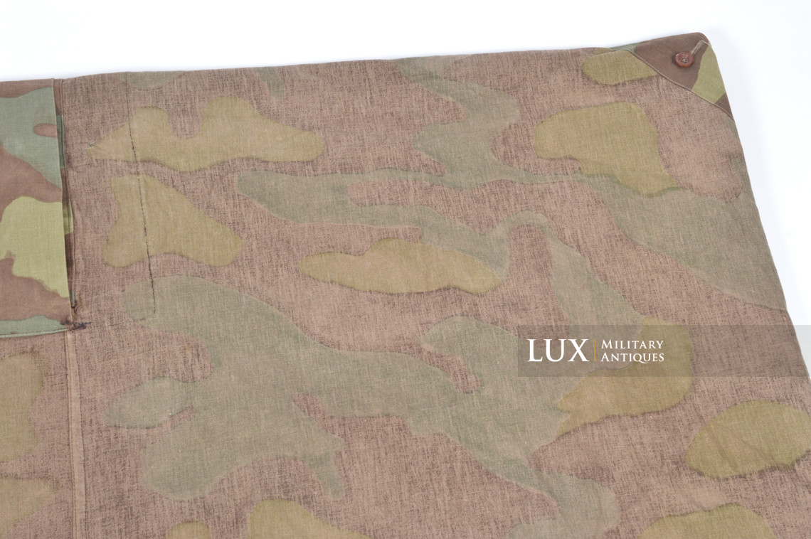 Rare toile de tente allemande Heer / Luftwaffe fin de guerre en camouflage italien - photo 25