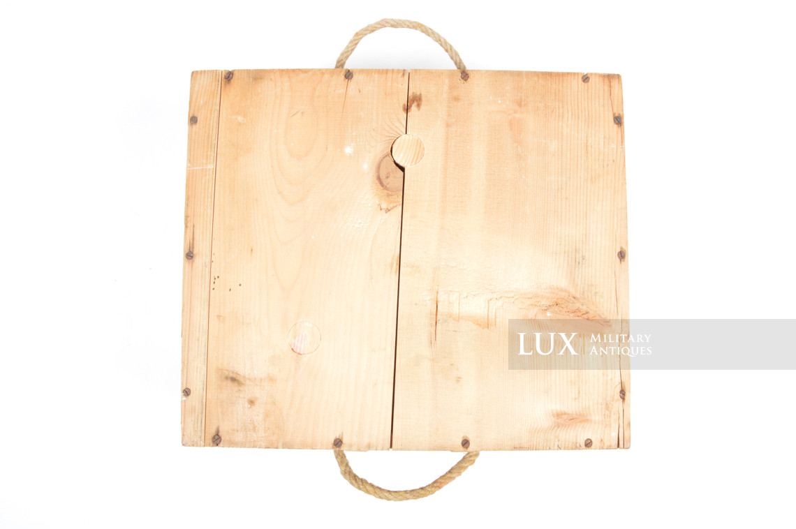 Caisse allemande fin de guerre de 900 cartouches 7,92mm, « Patronenkasten 900 » - photo 10