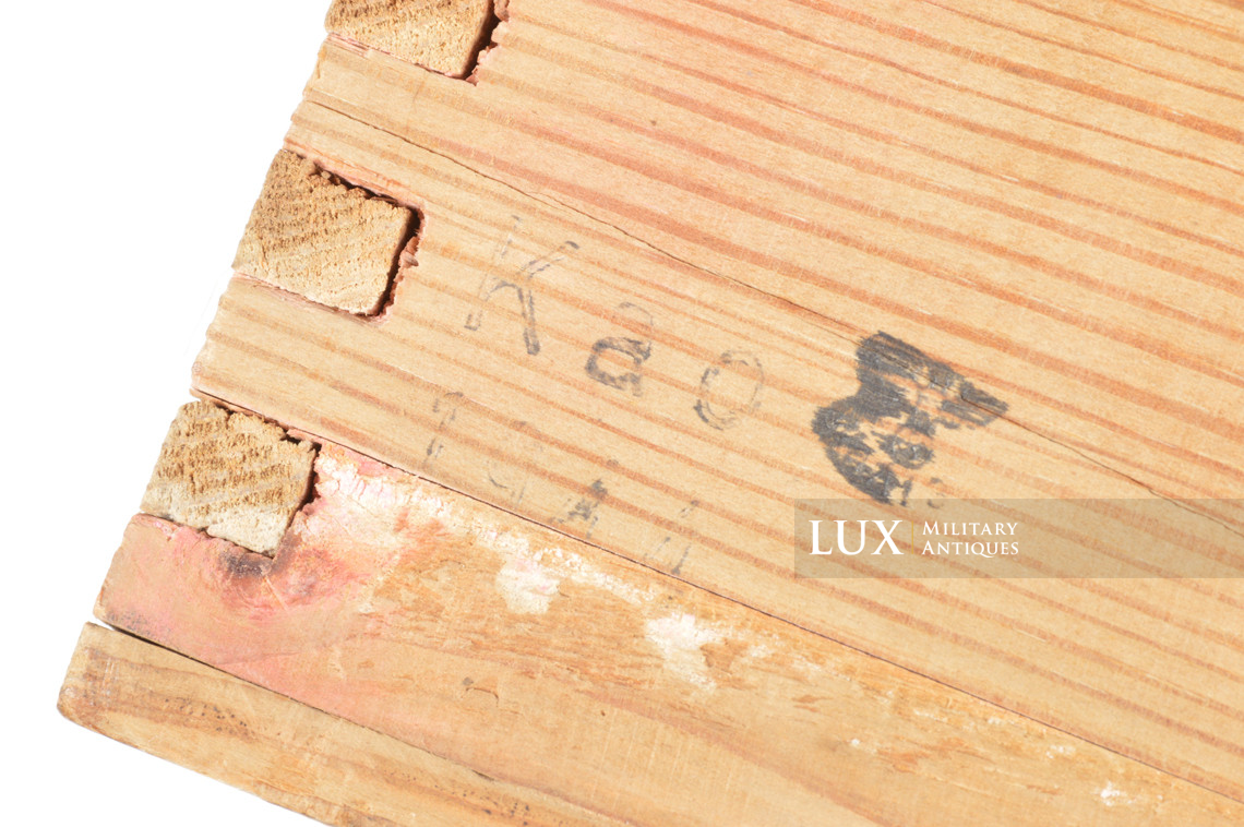 Caisse allemande fin de guerre de 900 cartouches 7,92mm, « Patronenkasten 900 » - photo 14