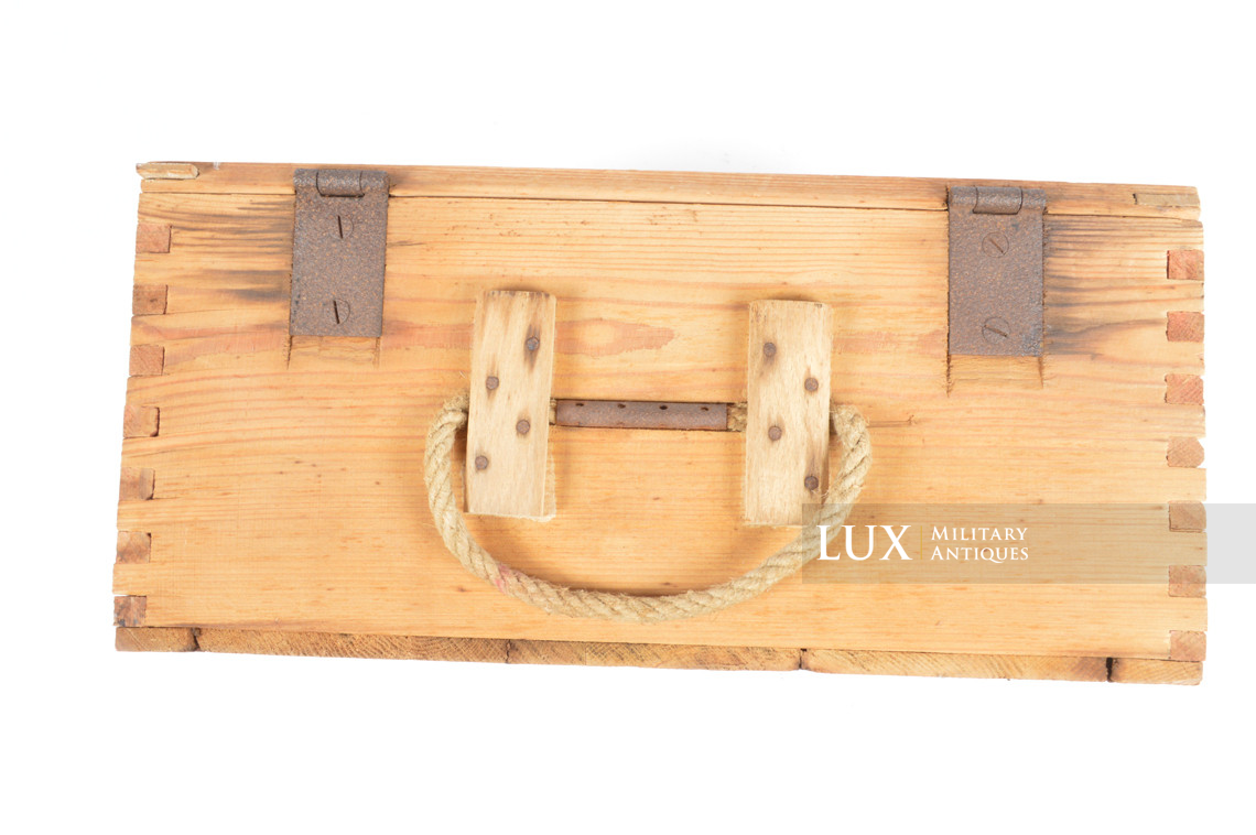 Caisse allemande fin de guerre de 900 cartouches 7,92mm, « Patronenkasten 900 » - photo 11