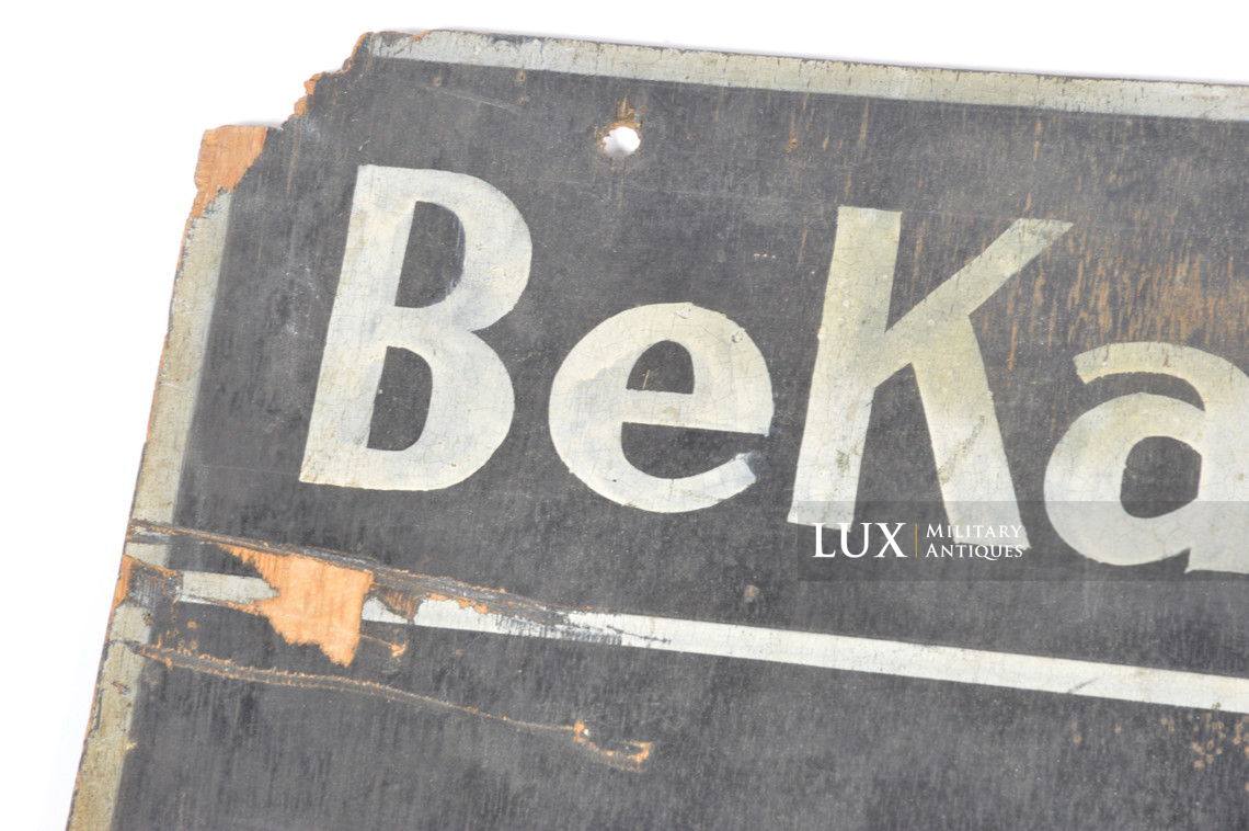 Tableau militaire allemand d’annoncement, « Bekanntmachungen » - photo 8