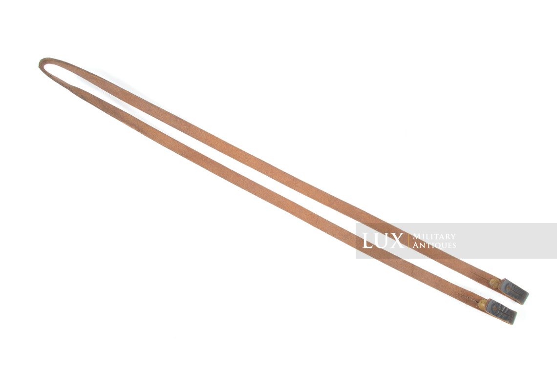 Late war German binocular leather neck strap - photo 9