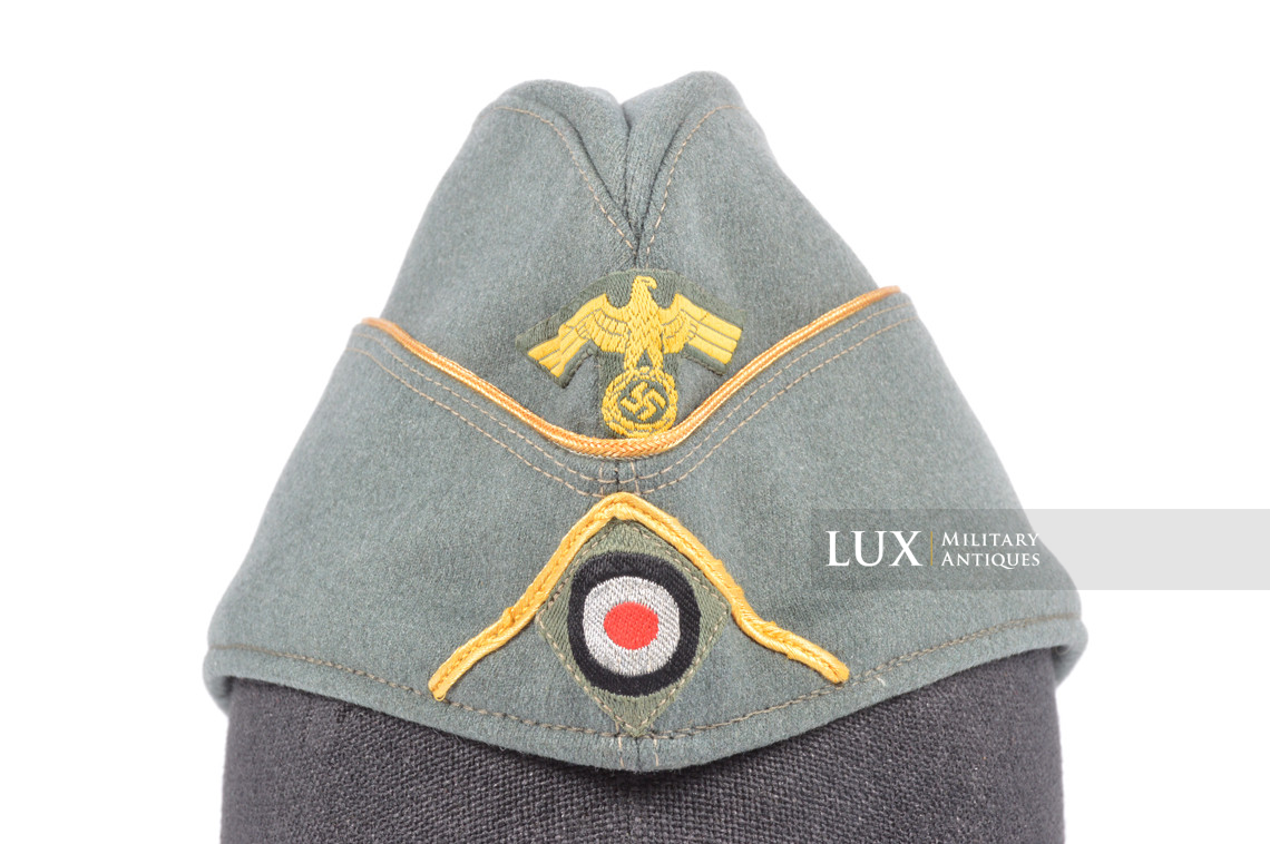 Kriegsmarine coastal artillery officers overseas cap - photo 8