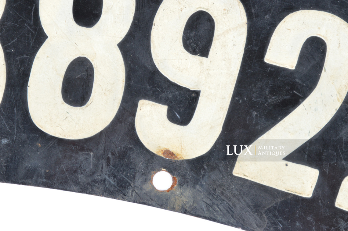 Set de plaques d’immatriculation précoce d’une moto allemande - photo 10