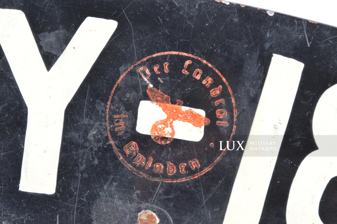 Set de plaques d’immatriculation précoce d’une moto allemande - photo 12