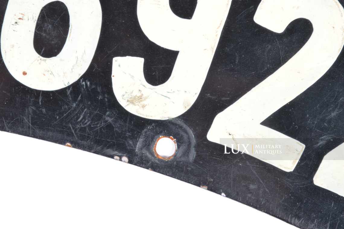 Set de plaques d’immatriculation précoce d’une moto allemande - photo 13