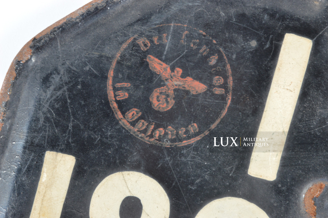 Set de plaques d’immatriculation précoce d’une moto allemande - photo 16